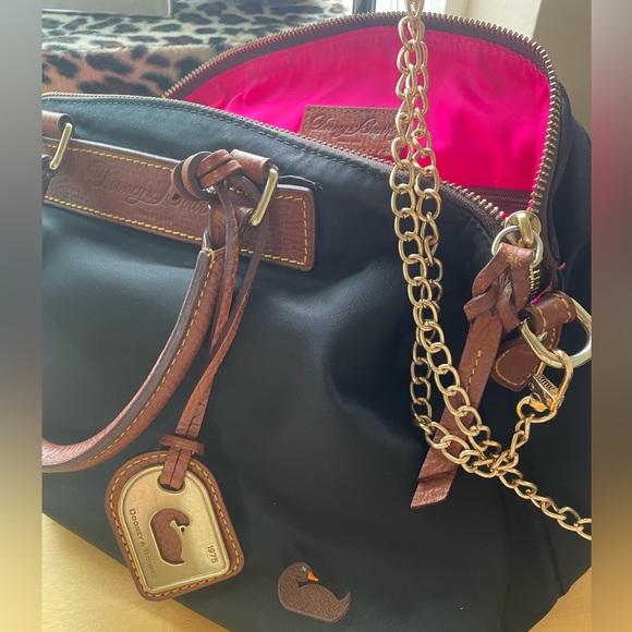 Dooney & Bourke Black Vinyl Crossbody - Picture 14 of 14